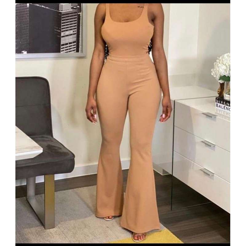 High Waisted Palaza Pants