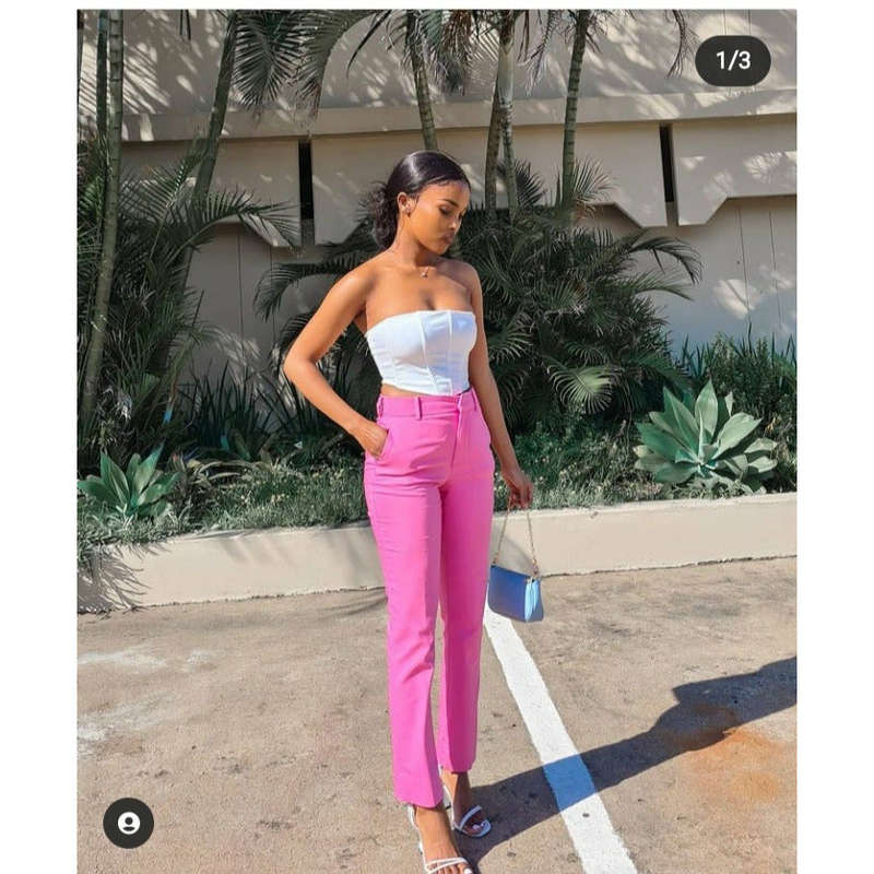 Sleeveless Corset Crop Top