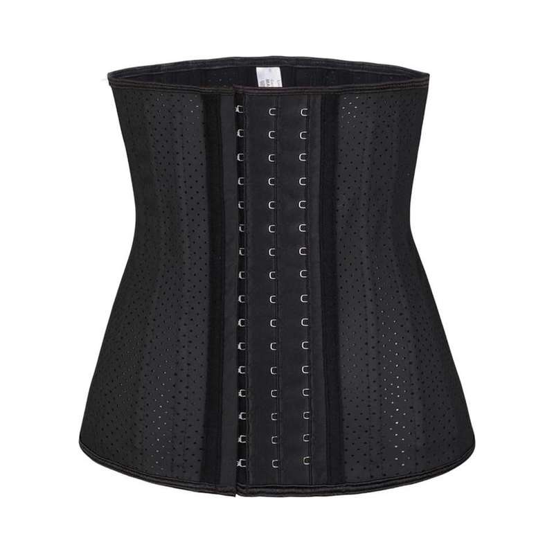 25 Steel Bone Latex Breathable Waist Trainer - S