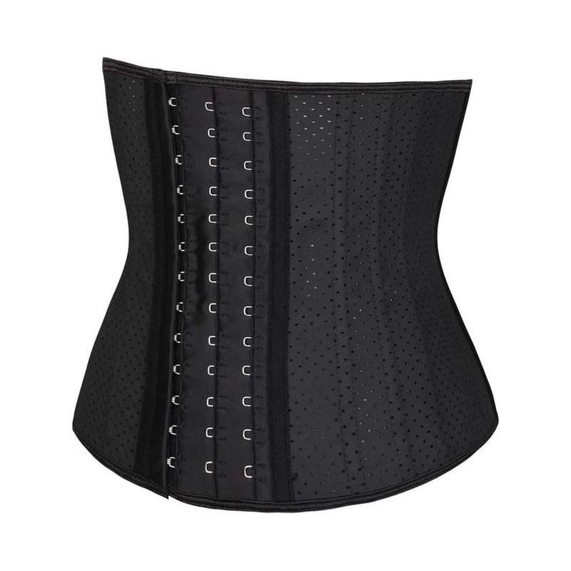 25 Steel Bone Latex Breathable Waist Trainer - S
