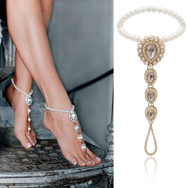 Vintage Anklets Toe Bracelet Anklet Jewelry