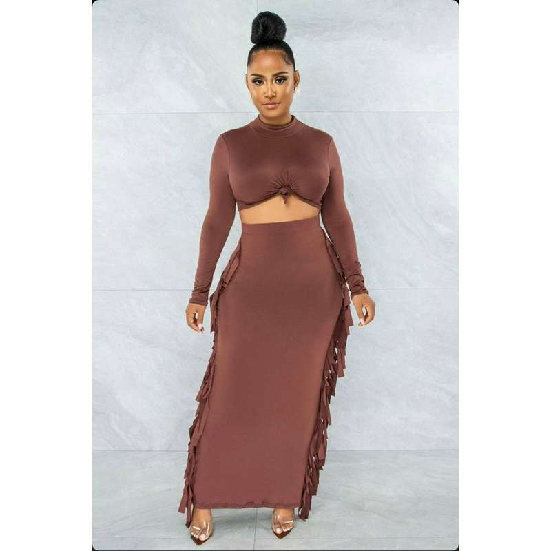 Rosins Fringe Skirt