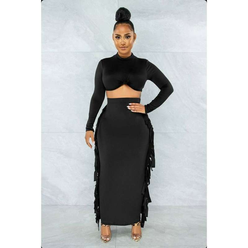 Rosins Fringe Skirt