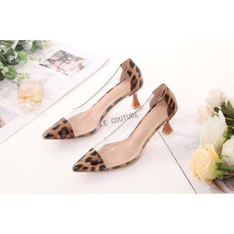 Casual Pointed Toe Short Heel Sandals - WHITE / 8