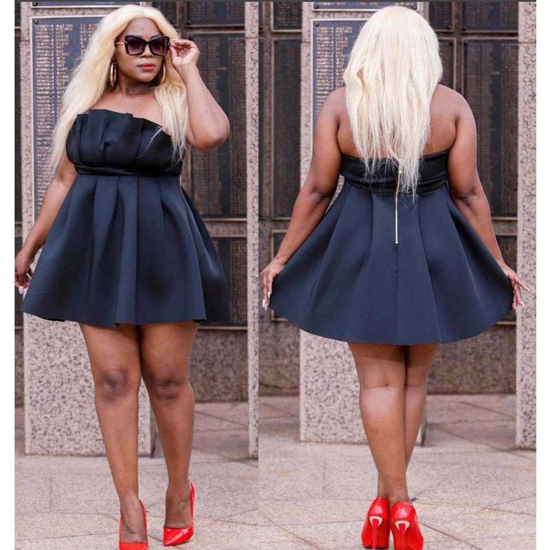 Mini Sleeveless Pleated Dress