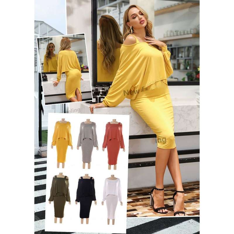 Round Neck Long Sleeve Set