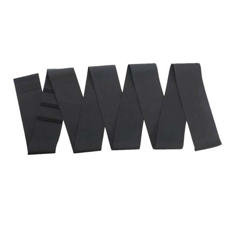 Snatch Me Up Bandage Wrap Waist Trainer - MAROON / 5 METER