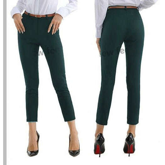 High Waisted Skinny Formal Pants