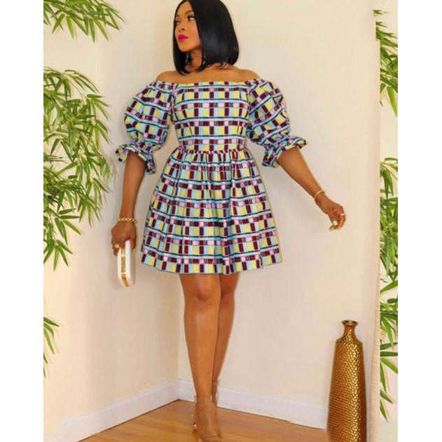 Off Shoulder Mini Dress