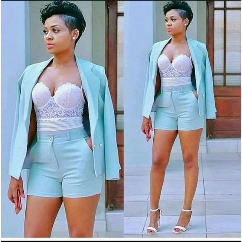 Formal Blazer and Short Set