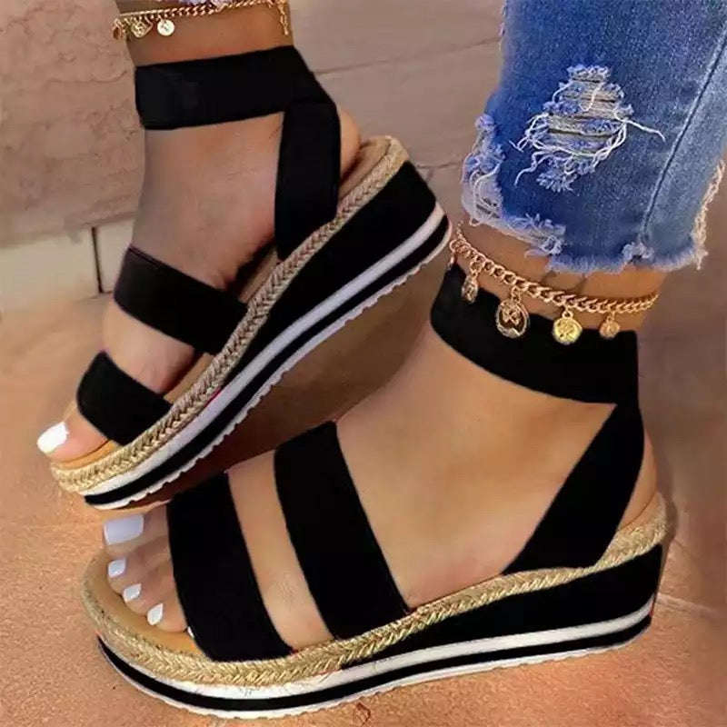 Summer Ankle Strap Sandals