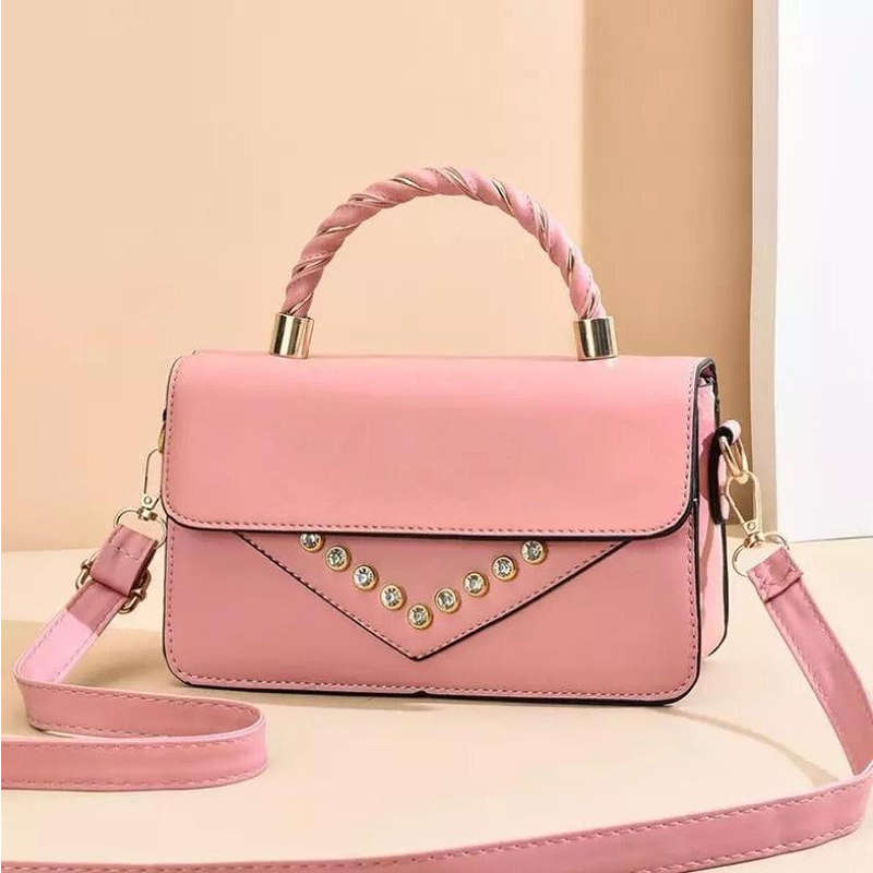 Rhinestone Decoration Ladies Shoulder Bag