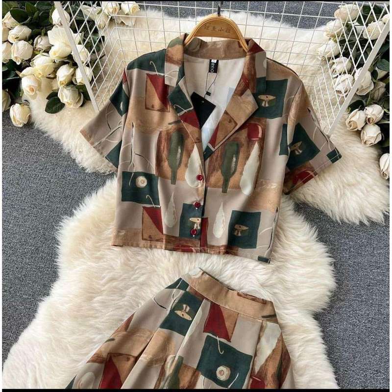 Floral Twin Set