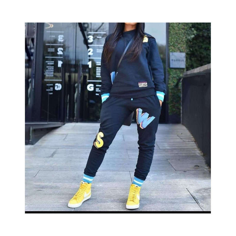 Printed Winter Tracksuit Set