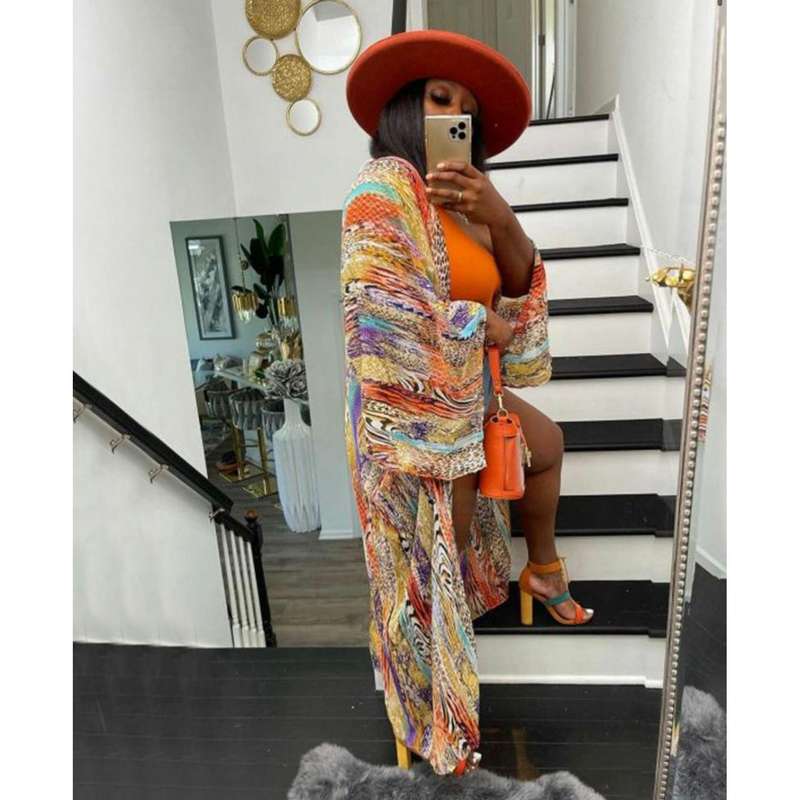 Long Kimono Coverup