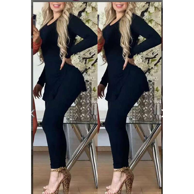 Sexy Fashion Split Two Piece Set