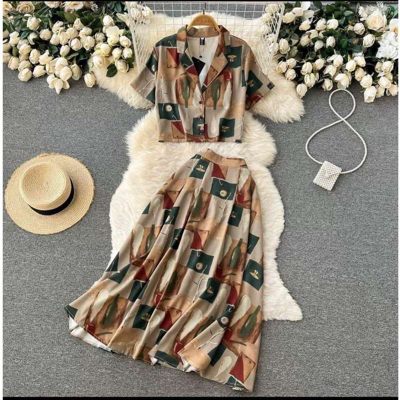 Floral Twin Set