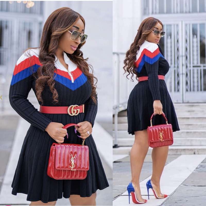 Ribbed Sweater Dress