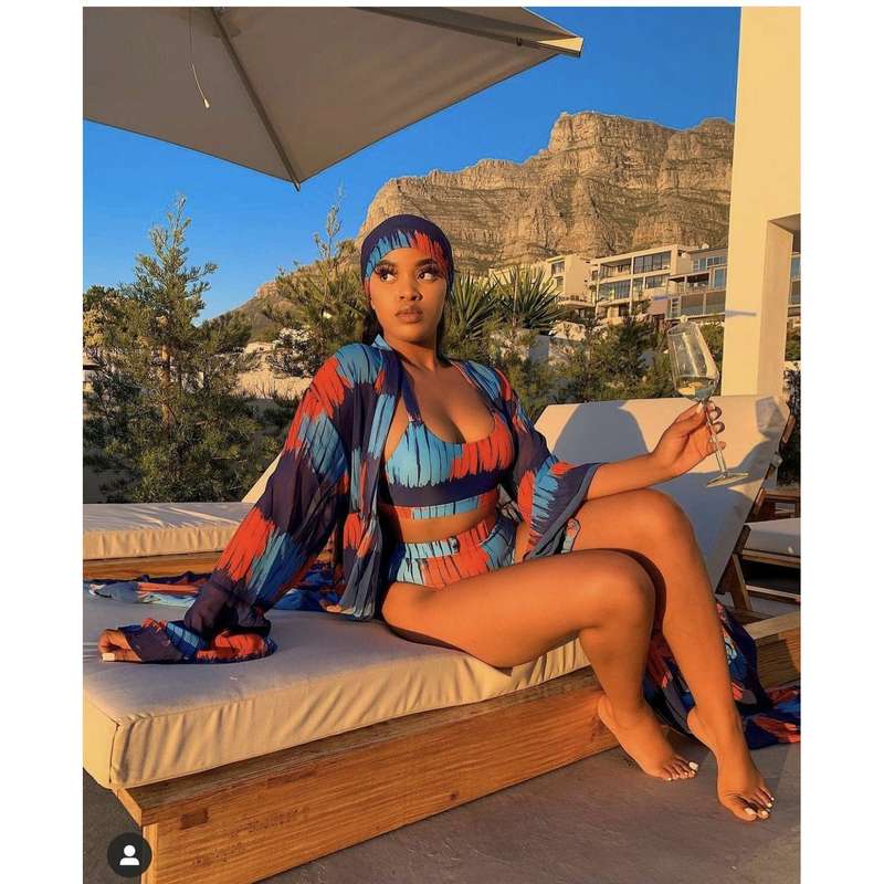 Print 3 piece Bikini Set