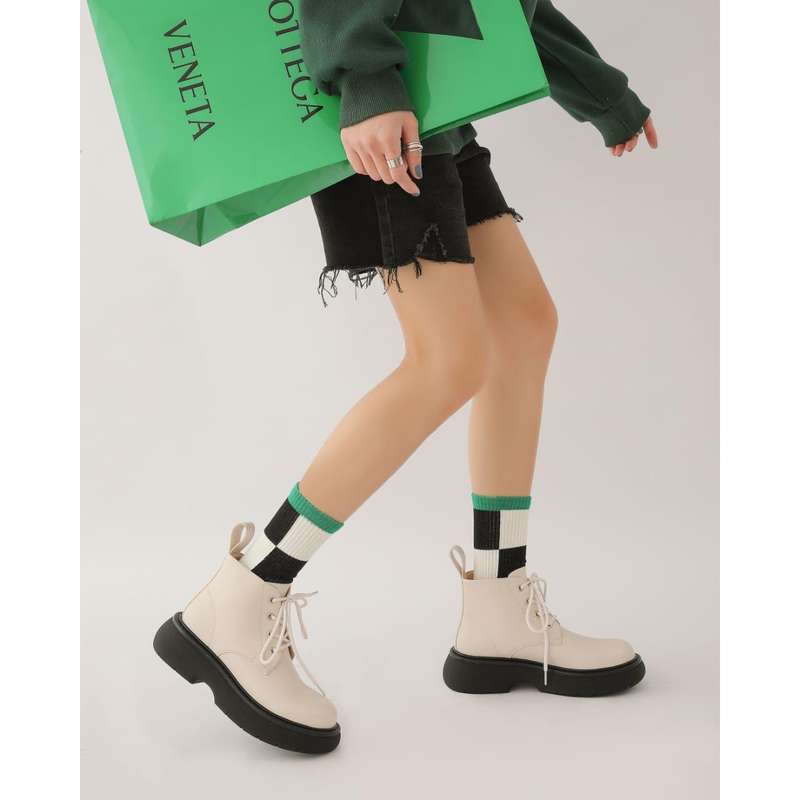 Retro Thick-soled Ankle Short Boots