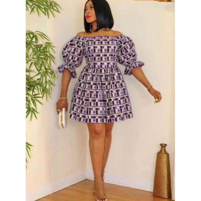 Off Shoulder Mini Dress