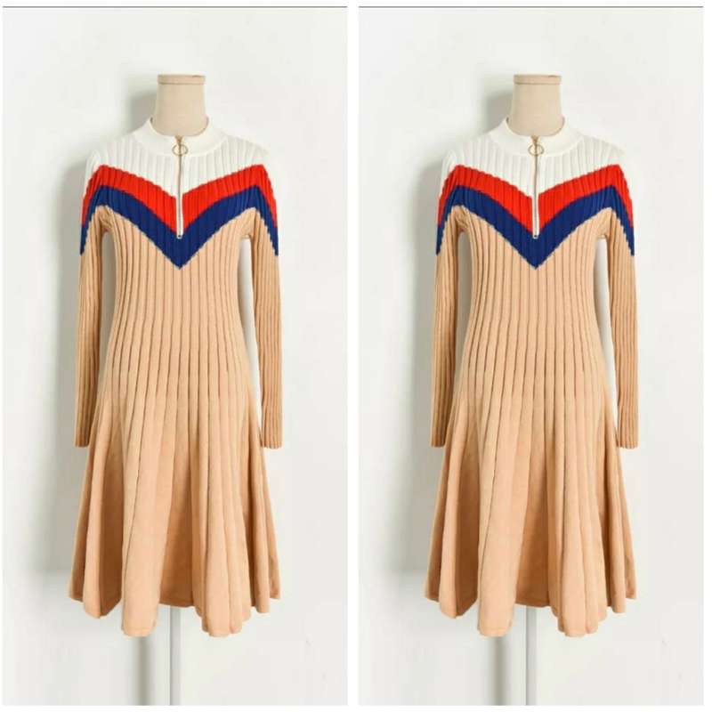 Ribbed Sweater Dress