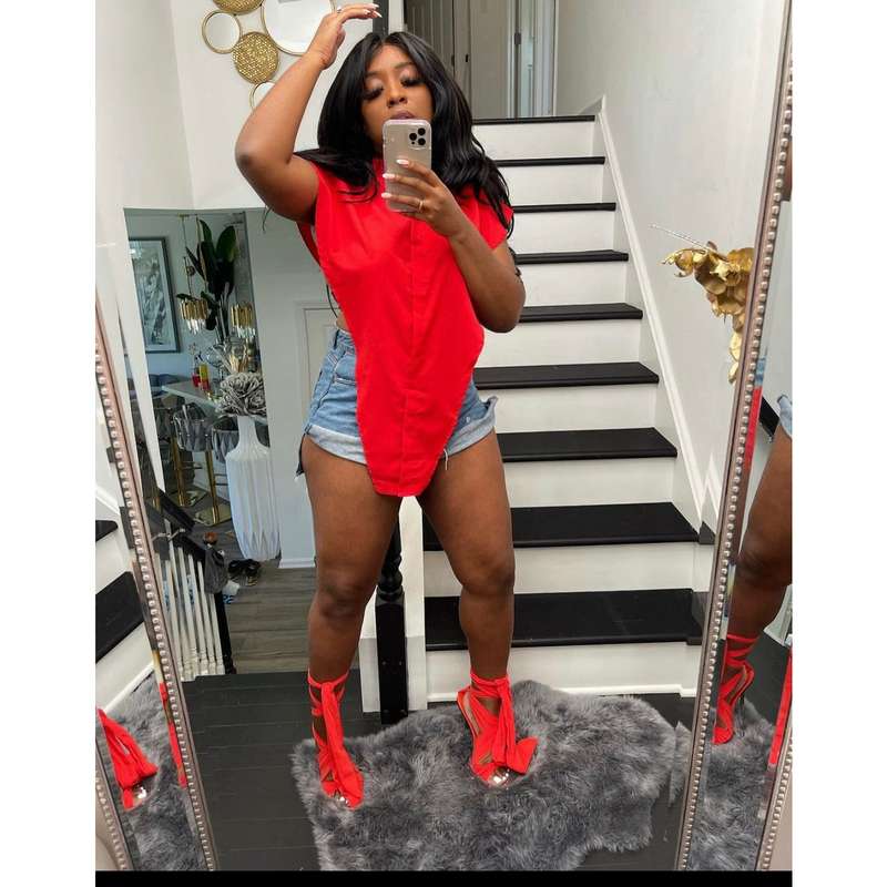 Sexy Lapel Sleeveless Cover Blouse Shirt