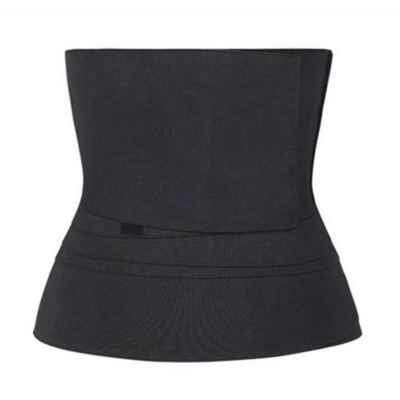 Snatch Me Up Bandage Wrap Waist Trainer - MAROON / 5 METER