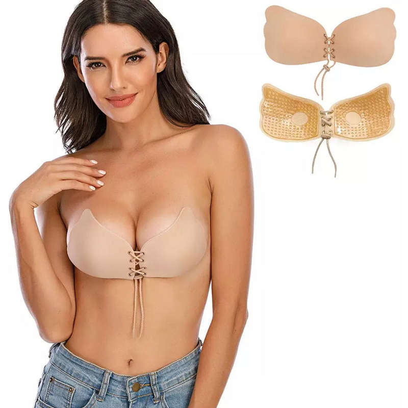 Invisible Push Up Backless Strapless Bra