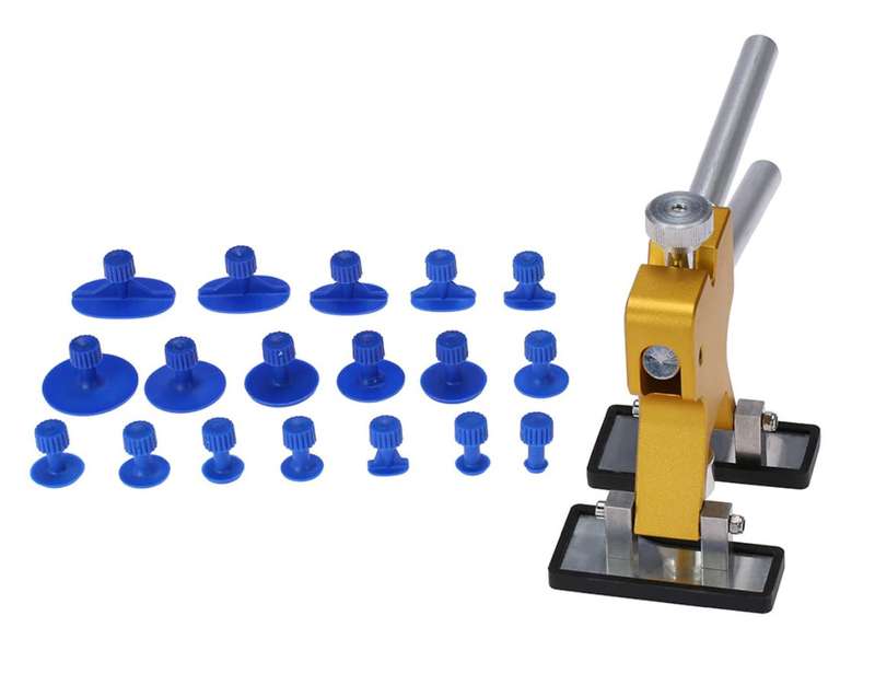 Paintless Auto Body Dent Remover Glue Hand Lifter With 18 Tabs