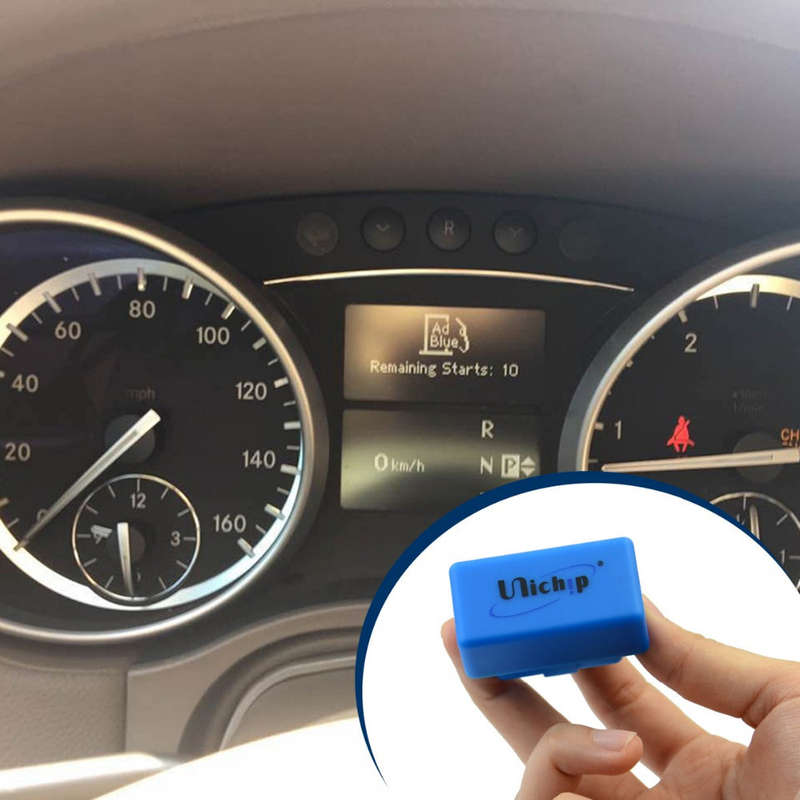 Unichip Diagnostic Tools OBD Adblue Emulator Module for Mercedes Bluetech motors.