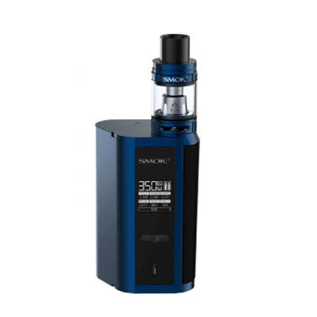 SMOK GX2/4 TC Vape Kit with 220W/350W Box Mod & 5ml TFV8 Big Baby Tank Vs SMOK Alien... - Blue Black