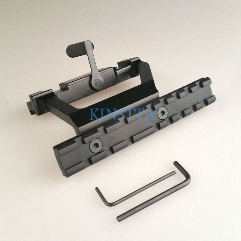 Tactical AK 74U Mount Quick release 20mm AK Side Rail Lock Scope Mount Base for AK 74U Rifle