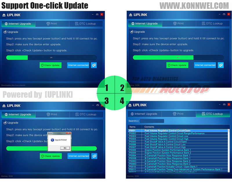OBD2 Scanner KONNWEI KW850  Car Diagnostic Scanner Tool