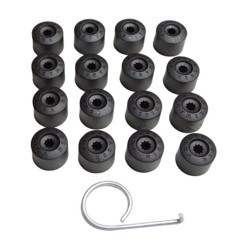 20pcs Car Wheel Bolt Caps Tyre Screws Cover For Volkswagen VW