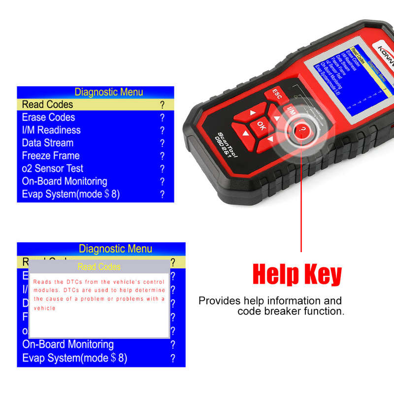 OBD2 Scanner KONNWEI KW850  Car Diagnostic Scanner Tool