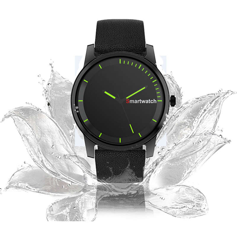 Bluetooth Smart Watch With Simple Design Wrist Watch - Black