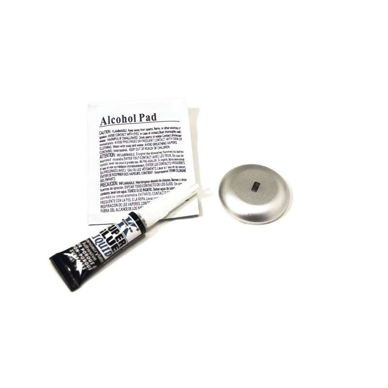 Kensington Security Slot Adapter Disk - Silver (Lock Adapter for T-Bar Locks)