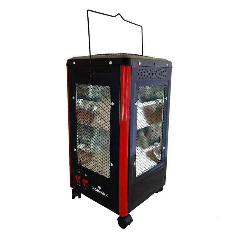 Digimark 10 Bar Electric Heater with Casters