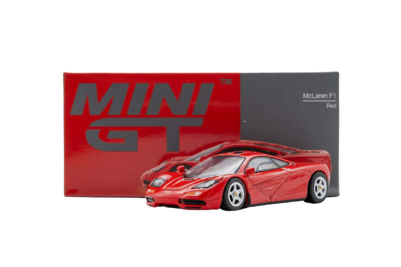 Mini GT McLaren F1 Red 1:64 Model