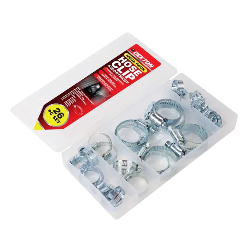 DEKTON 26PC Hose Clip Assortment