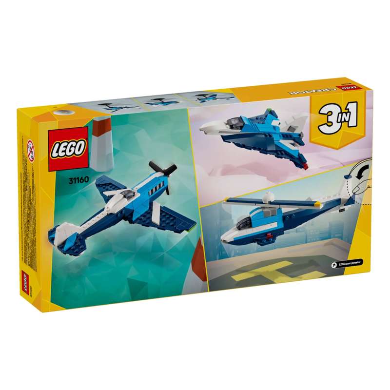 LEGO 31160 Creator 3-in-1 Aircraft: Race Plane