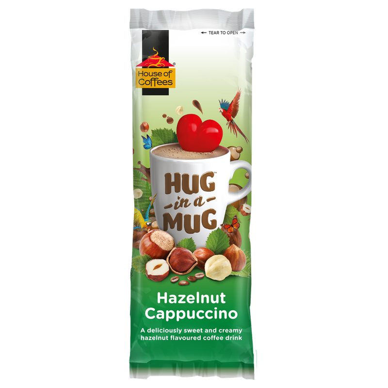 Hug in a Mug Hazelnut Cappuccino Box of 8