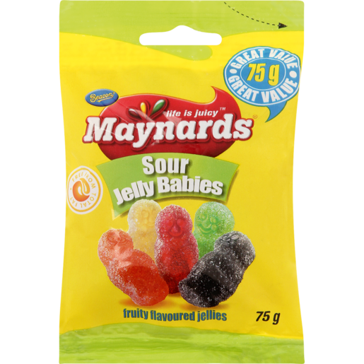 Maynards Mini Sour Jelly Babies 24 x 60g