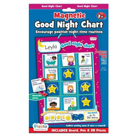 Fiesta Crafts Good Night Chart
