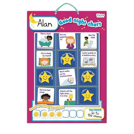 Fiesta Crafts Good Night Chart