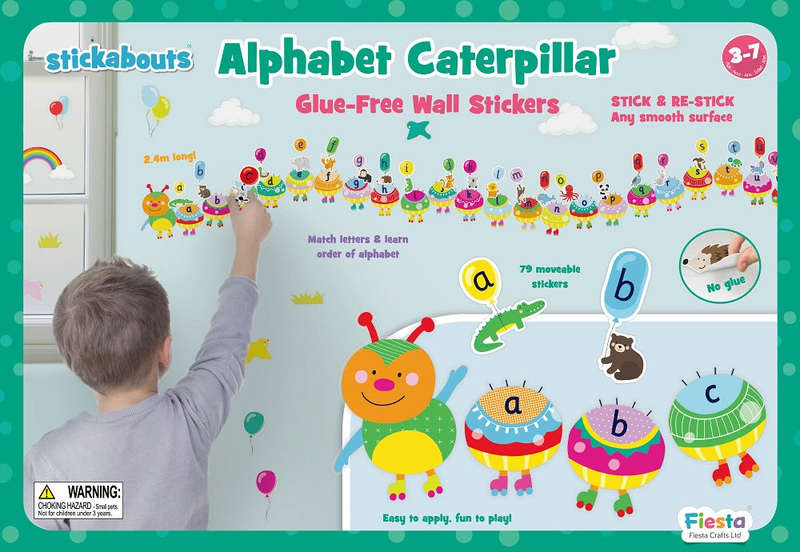 Fiesta Crafts Alphabet Caterpillar