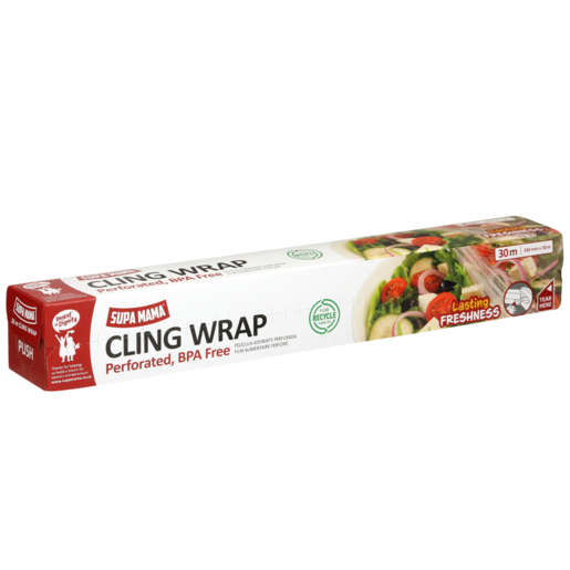 Supa Mama Perforated Cling Wrap 330mm x 30m