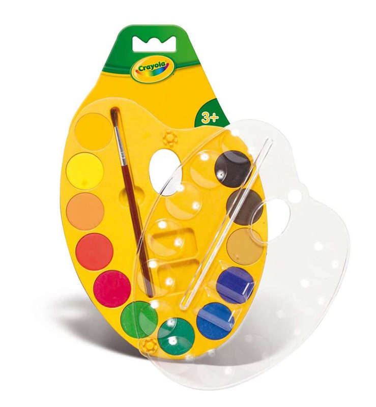 Crayola 12 Watercolor Palette Eu - 53-8434