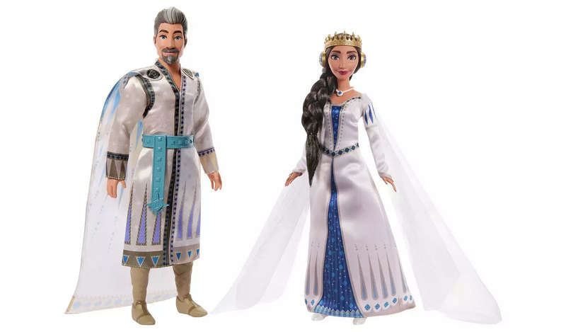 Disney Wish King Magnifico and Queen Amaya of Rosas 2-Pack